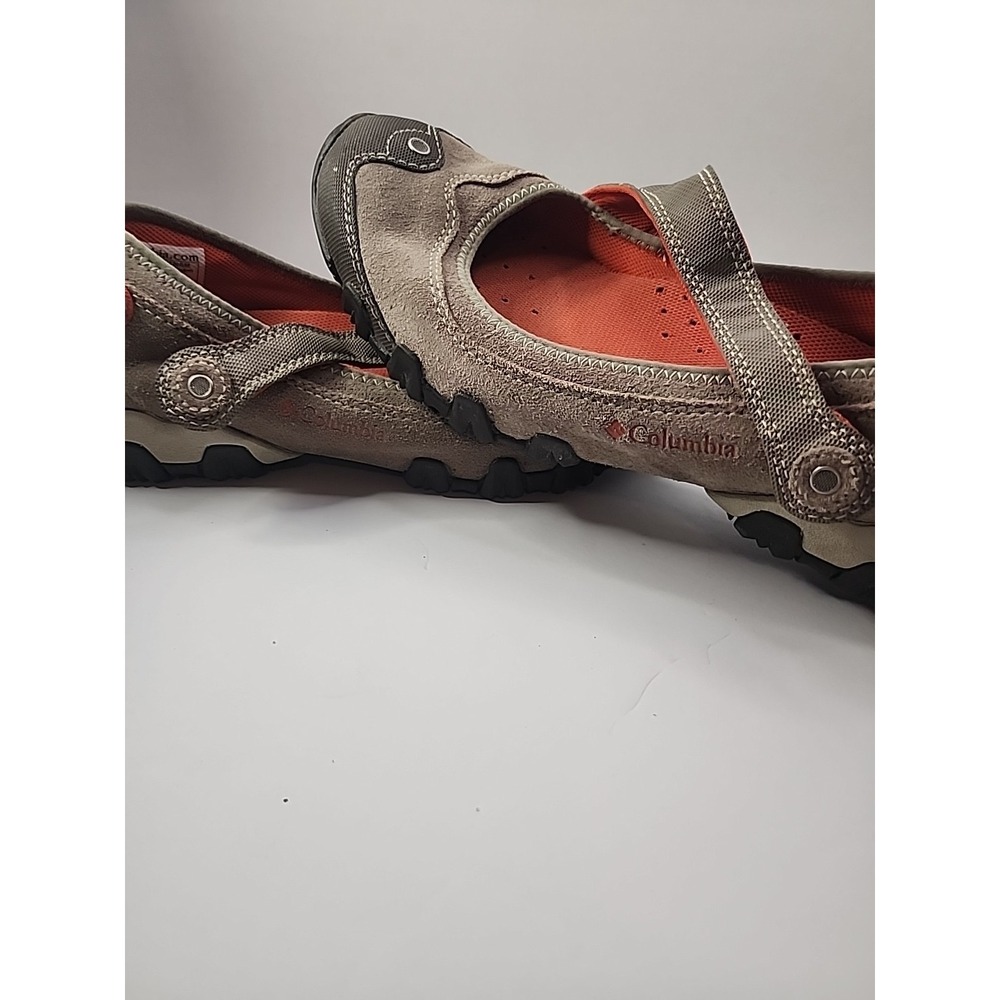 COLUMBIA Mary Jane Slip-On Comfort Shoes Size 7 Tan Flats - Picture 13 of 13